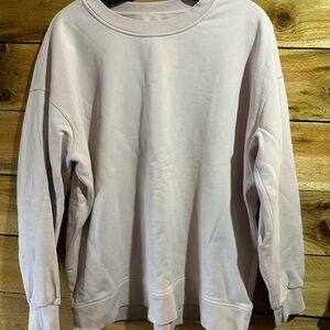 lululemon athletica Women's Light pink Crewneck Sweater